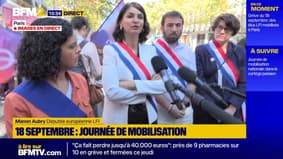 Grève du 18-septembre: "Tout débordement servira M. Retailleau", estime la députée LFI Aurélie Trouvé