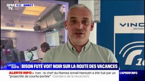 "Il y a beaucoup de monde depuis très tôt ce matin dans le sens des départs": Benoit Salliot (Radio Vinci Autoroutes) fait le point sur le trafic 