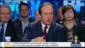 Rapprochement LR-FN? "En adoptant les thèses et les thèmes du Front national, Wauquiez favorise l'accord politique" dit Lagarde (UDI)