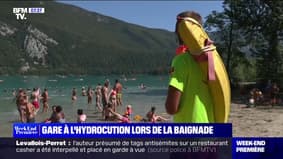 Canicule: gare aux risques d'hydrocution lors des baignades