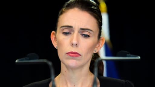 La Première ministre de Nouvelle-Zélande Jacinda Ardern lors d'une conférence de presse à Wellington, le 18 mars 2019 La Première ministre de Nouvelle-Zélande Jacinda Ardern lors d'une conférence de presse à Wellington, le 18 mars 2019