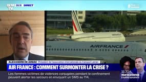 Pour Alexandre de Juniac, la limitation d'un remplissage aux deux tiers des avions engendrerait "une augmentation de 50%" du billet