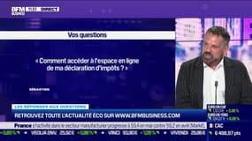 Les questions: Comment accéder à l'espace en ligne de ma déclaration d'impôts ? - 01/06