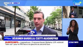 Éric Ciotti et Jordan Bardella doivent déjeuner ensemble ce jeudi 