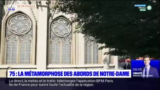 Paris: la métamorphose des abords de Notre-Dame