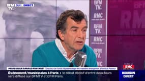 Professeur Arnaud Fontanet face à Jean-Jacques Bourdin en direct - 27/02