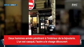 Braquage d'une bijouterie en plein Paris: des témoins racontent la scène