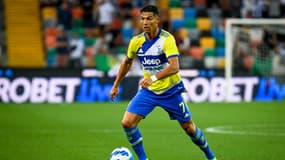 Cristiano Ronaldo avec la Juventus, à Udine le 24 août 2021