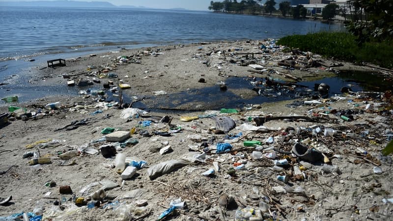 La baie de Guanabara (photo prise en juin 2015)