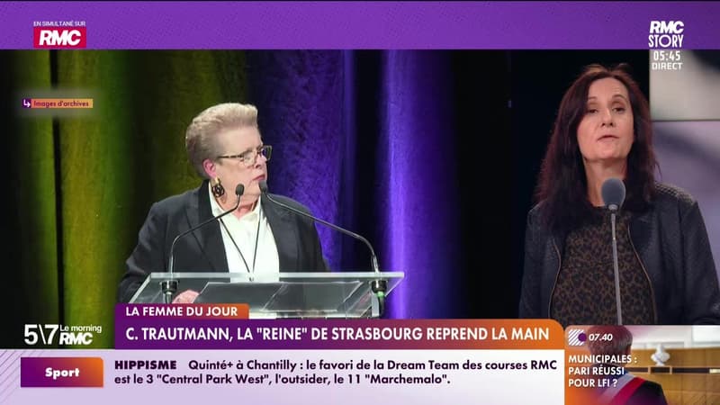 Le Portrait de Virginie Phulpin : Catherine Trautmann, la "reine" de Strasbourg reprend la main - 23/03