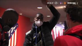 Kondogbia, Pogba et Griezmann avant Atlético-Manchester United le 23 février 2022.