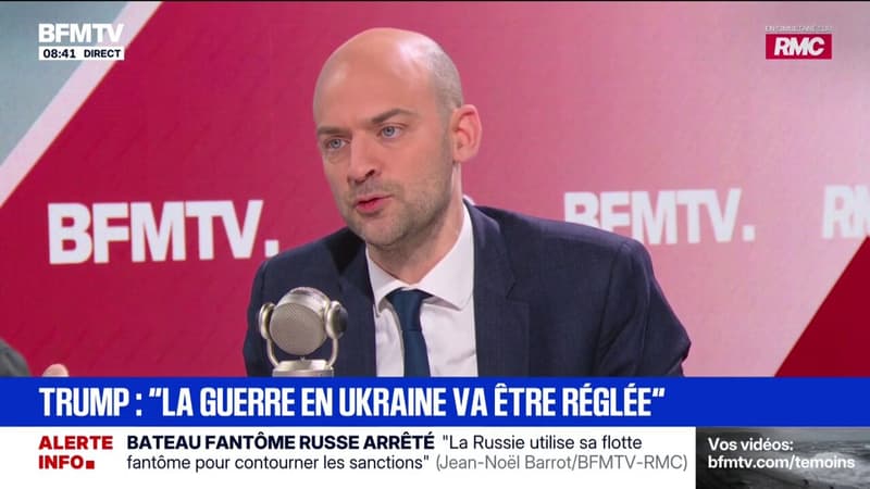 Jean-Noël Barrot, ministre des Affaires étrangères: "La France fournira à l'Ukraine l'équivalent de 13 mégawatts d'énergie, soit une centaine de générateurs"