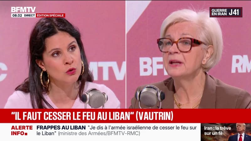 Guerre au Moyen-Orient: Le Charles-de-Gaulle reste en Méditerranée orientale, affirme Catherine Vautrin, ministre des Armées