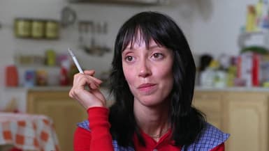 L'actrice Shelley Duvall dans le film" Shining" 