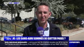 Sans-abris sommés de quitter Paris pour les J.O: "Avec ces propositions, il n'y a rien de pérenne, rien de sérieux" pour Ian Brossat (adjoint PCF à la maire de Paris)