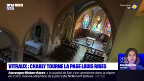 Rhône: Charly tourne la page Louis Ribes et installe de nouveaux vitraux