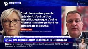 "On ne fera pas comme s'il n'existait pas" en cas de cohabitation, assure Louis Aliot (RN) à propos d'Emmanuel Macron 