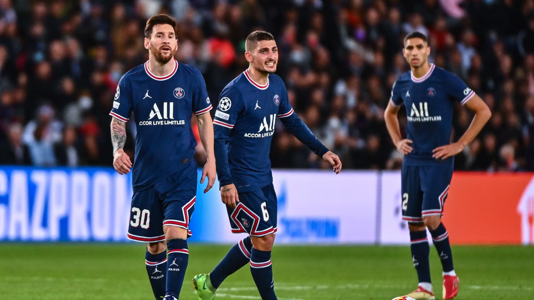Messi et Verratti Messi et Verratti
