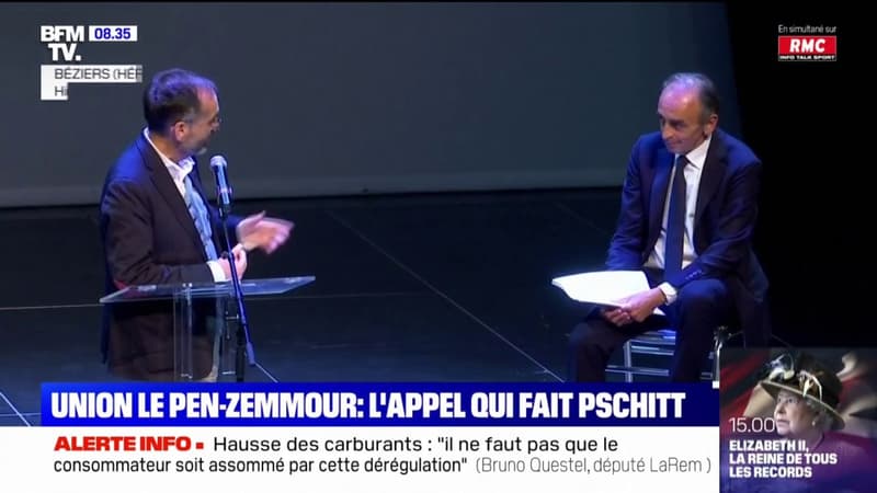 Le Pen-Zemmour: un appel à l'union voué à l'échec?
