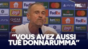 PSG : "Vous avez aussi tué Donnarumma", Luis Enrique défend Chevalier