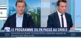 Florian Philippot face à Maël de Calan: Le programme du FN passé au crible (2/2)