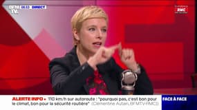 Clémentine Autain sur les sondages: "Il serait temps de ne sonder pas simplement Jean-Luc Mélenchon comme candidat LFI mais de sonder l'ensemble de la Nupes" 