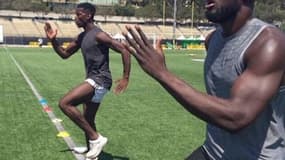 Paul Pogba et Romelu Lukaku