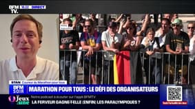 Stan (coureur du Marathon pour tous) : "C'est une opportunité énorme de pouvoir participer à ce marathon, malgré l'effort que cela représente."