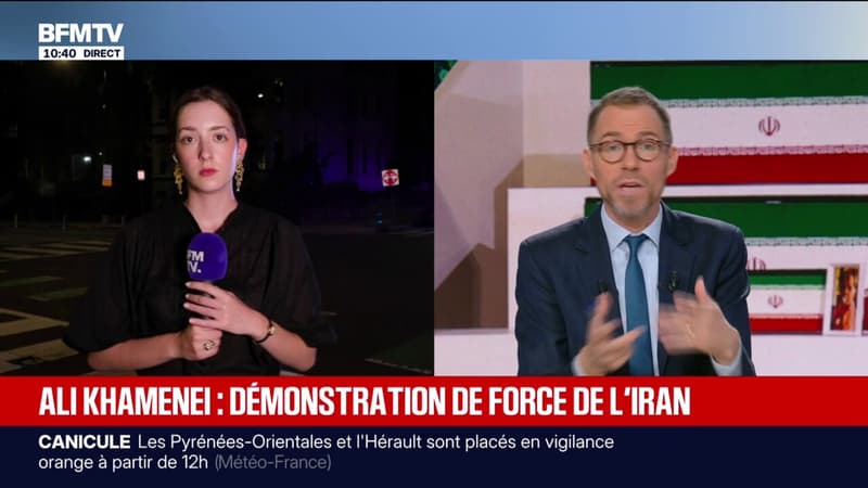 "On a accordé une semaine de répit à l'Iran pour les funérailles [de Khamenei]", déclare Donald Trump au mont Rushmore