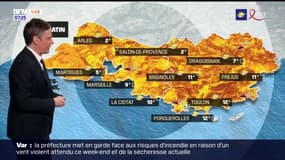 Météo Var: un ciel voilé malgré de belles éclaircies, jusqu'à 18°C à Toulon