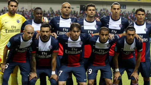 Le onze titualiare du PSG face à Bordeaux lors du Trophée des champions