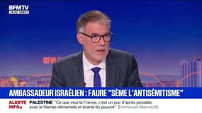 Reconnaissance de la Palestine: "Je me bats pour qu'on ait deux États qui puissent vivre côte à côte", indique Olivier Faure (PS)
