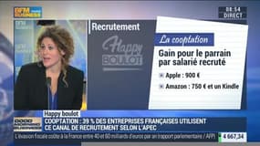 Happy Boulot: La cooptation, un nouveau mode de recrutement - 08/10
