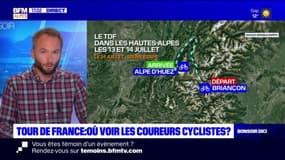 Tour de France 2022: où voir les coureurs dans les Hautes-Alpes ?