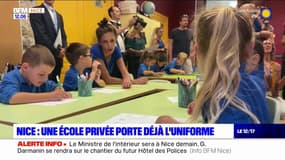 Nice: à l'école Saint-Vincent-de-Paul, l'uniforme existe déjà