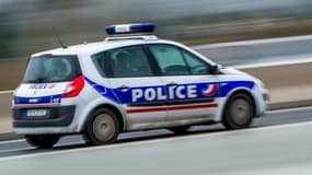 Véhicule de police (illustration)