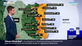 Météo Alsace: un mercredi sous les nuages et les averses, 14°C à Strasbourg et 15°C à Guebwiller