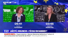 Marie Toussaint (Les Écologistes) à Marion Maréchal: "Ce que vous faites, ça s'appelle de la xénophobie"