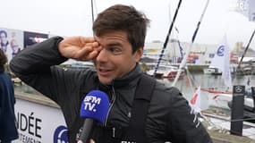 Vendée Globe : Sébastien Simon au bord des larmes avant le départ en évoquant... son chien