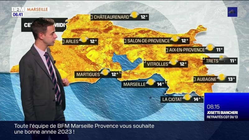 Météo Bouches-du-Rhône: de belles éclaircies ce lundi, jusqu'à 14°C cet après-midi à Marseille