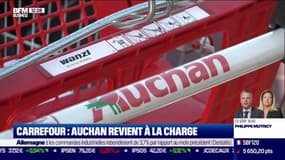 Le mariage entre Auchan est Carrefour n'est pas définitivement enterré