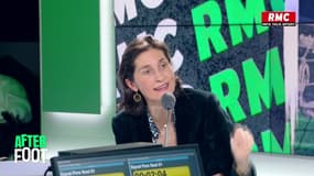 Amélie Oudéa-Castéra dans l'After Foot le 18 décembre 2023