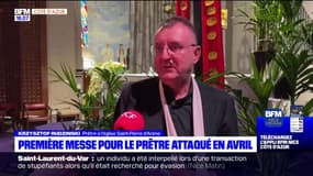 Attaque au couteau à Église Saint-Pierre-d'Arène de Nice: première messe pour le prêtre Krysztof Rudzinski