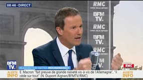 "Nous donnons plus de 20 milliards à l'Union Européenne, on en reçoit 12... Cela veut dire que cela nous coûte chaque année 8 Milliards !"