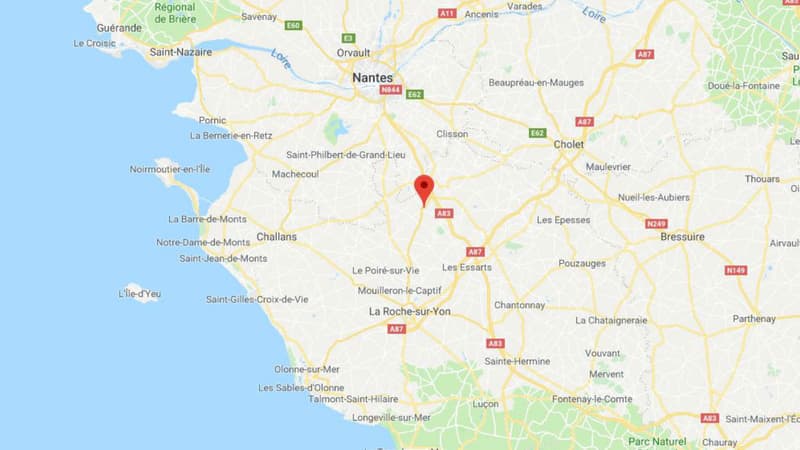 La commune de L'Hébergement, dans le département de la Vendée