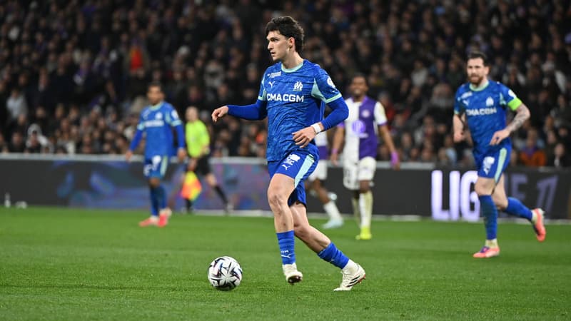 Toulouse-OM: "Je suis très satisfait de le voir à ce niveau", Beye salue le match de "patron" de Balerdi