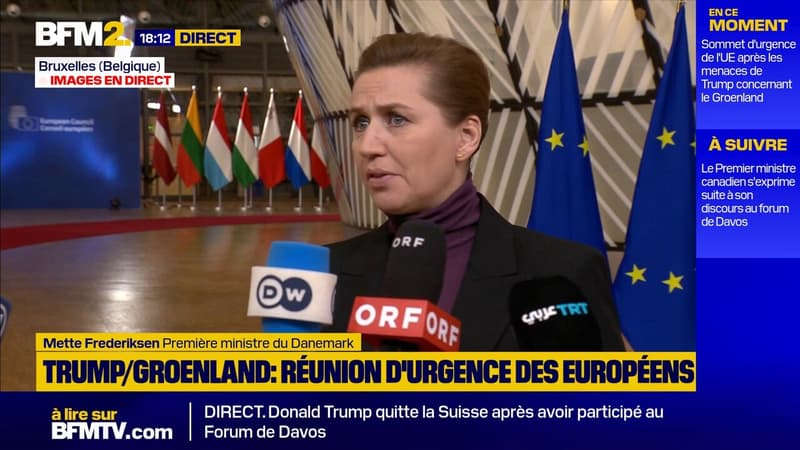 Groenland: la Première ministre du Danemark parle d'une "situation très difficile"