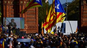 Carles Puigdemont à Barcelone le 8 août 2024