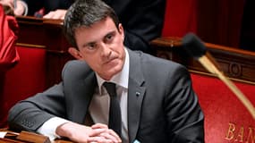 Manuel Valls à l'Assemblée nationale le 3 décembre 2014.