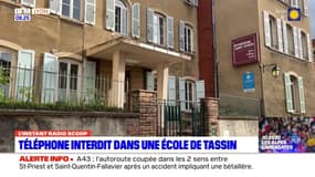 L'instant Radio Scoop: téléphone interdit dans une école de Tassin